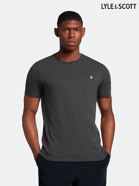 Grey - Regular Lyle & Scott Plain T-shirt
