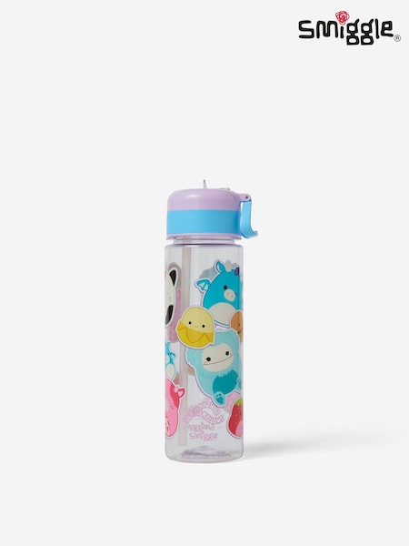 Purple - Smiggle Squishmallows Plastic Drink Bottle 650ml