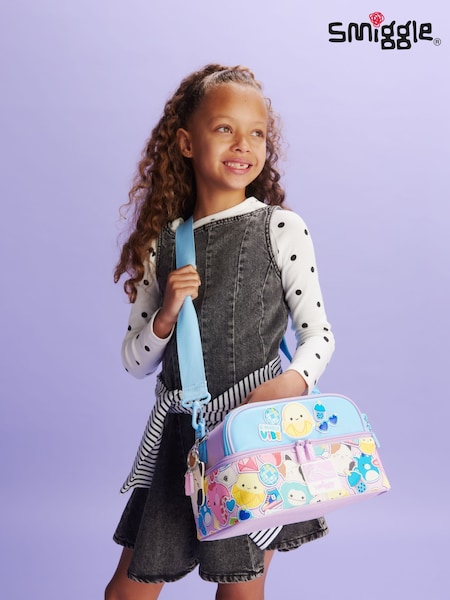 Purple - Smiggle Squishmallows Large Double Decker Lunchbox With Strap