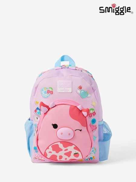 Purple - Smiggle Squishmallows Junior Character Hooded Backpack