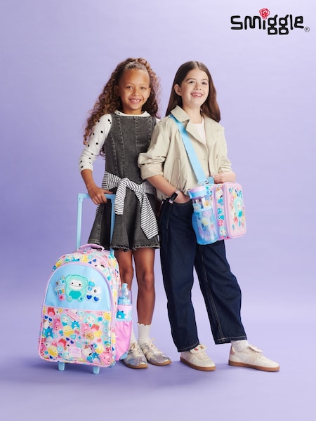 Lilla - Smiggle Squishmallows Trolley Backpack With Light Up Wheels