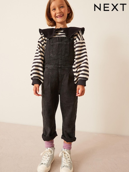 Charcoal Grey Dungarees (3-16yrs) (851037) | €14 - €17