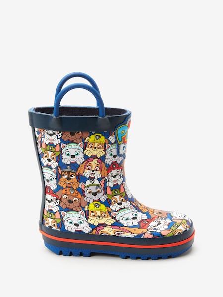 Navy PAW Patrol Handle Wellies (852315) | €10 - €12