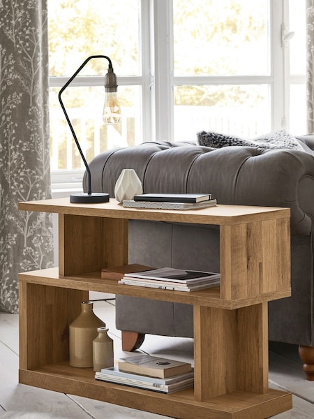 Dark Bronx Oak Effect Large Side Table (855978) | €77
