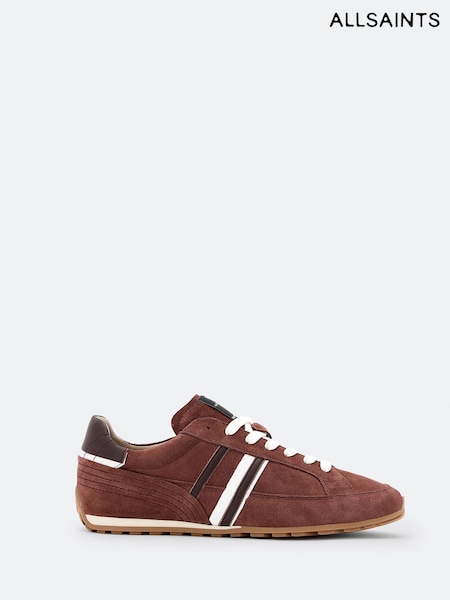 Красный - Allsaints Liam Lace Up Trainers