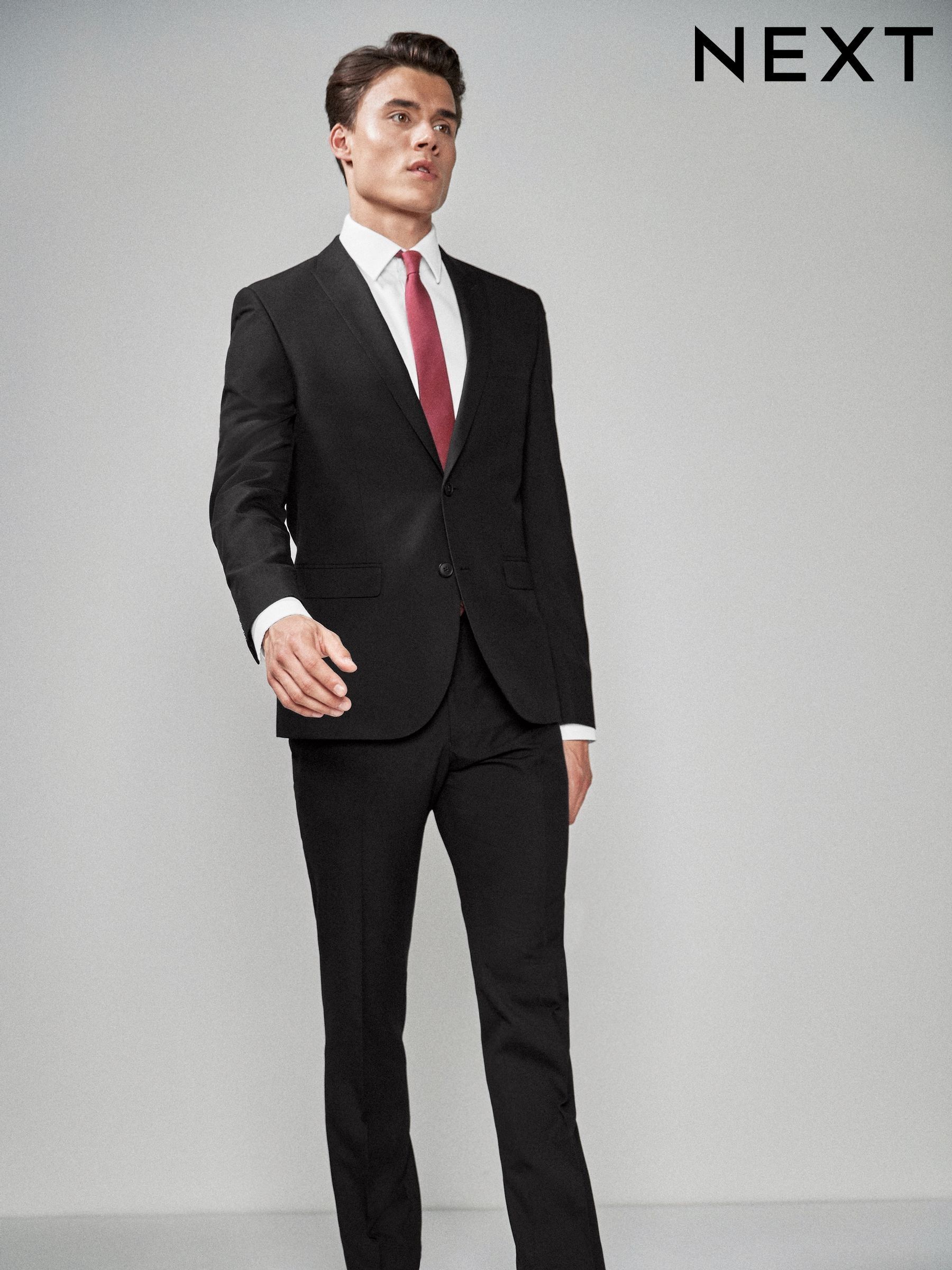 Skinny prom suits deals