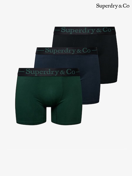Negro - Regular Superdry & Co Boxers Triple Pack