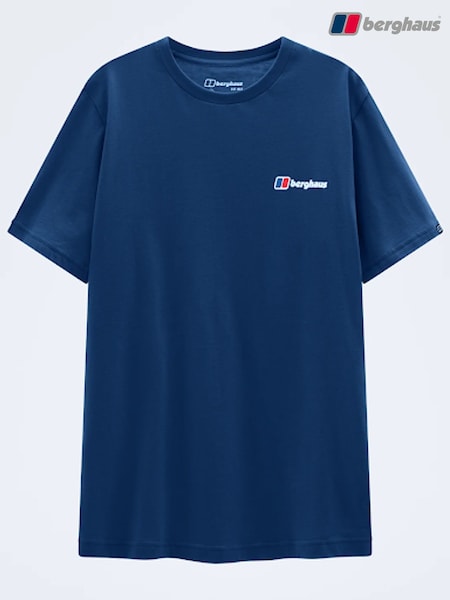 Navy - Regular Berghaus Class Logo Short Sleeve Graphic T-shirt