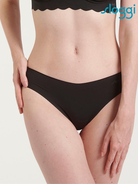 Черный - Sloggi Zero Feel 2 Pack Microfibre 2.0 Thongs (860756) | €27