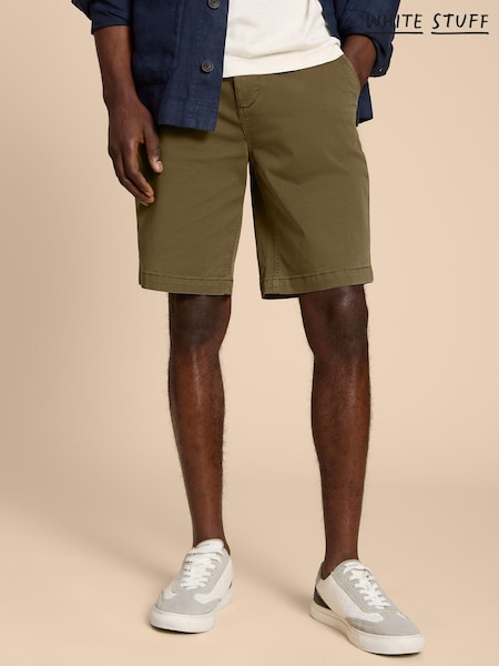 White Stuff Green Sutton Chino Shorts (861222) | €64