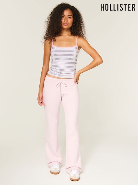 Pink - Hollister Low Rise Bootcut Joggers
