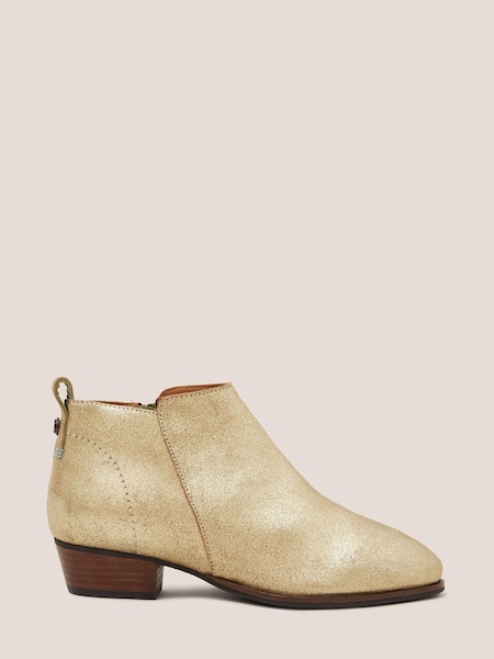 White Stuff Gold Willow Leather Ankle Boots (861276) | €60