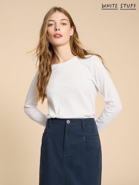 White Stuff White Clara T-Shirt (861699) | ₪172