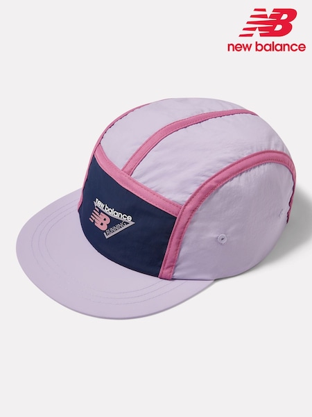 Фіолетовий - New Balance 5 Panel Running Cap