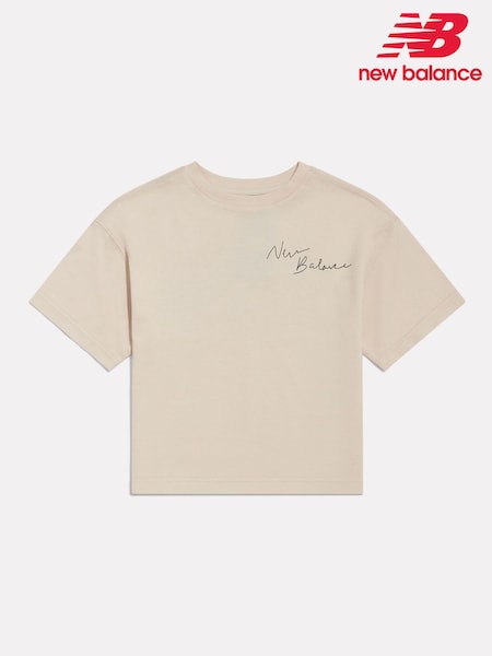 Cream - New Balance 9060 Graphic T-shirt