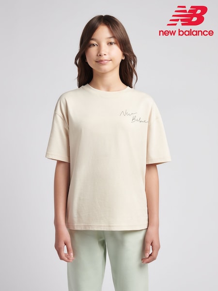 Cream - New Balance 9060 Graphic T-shirt