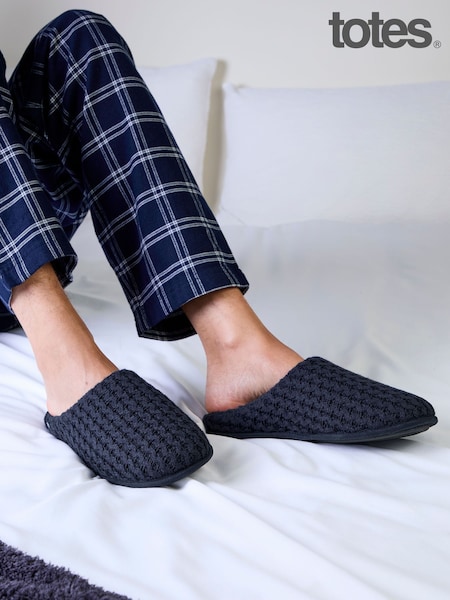 Azul - Regular Totes Knitted Mule Slippers