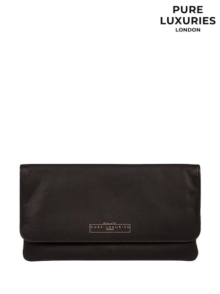 Pure Luxuries London Golders Leather Clutch Bag (863997) | €67