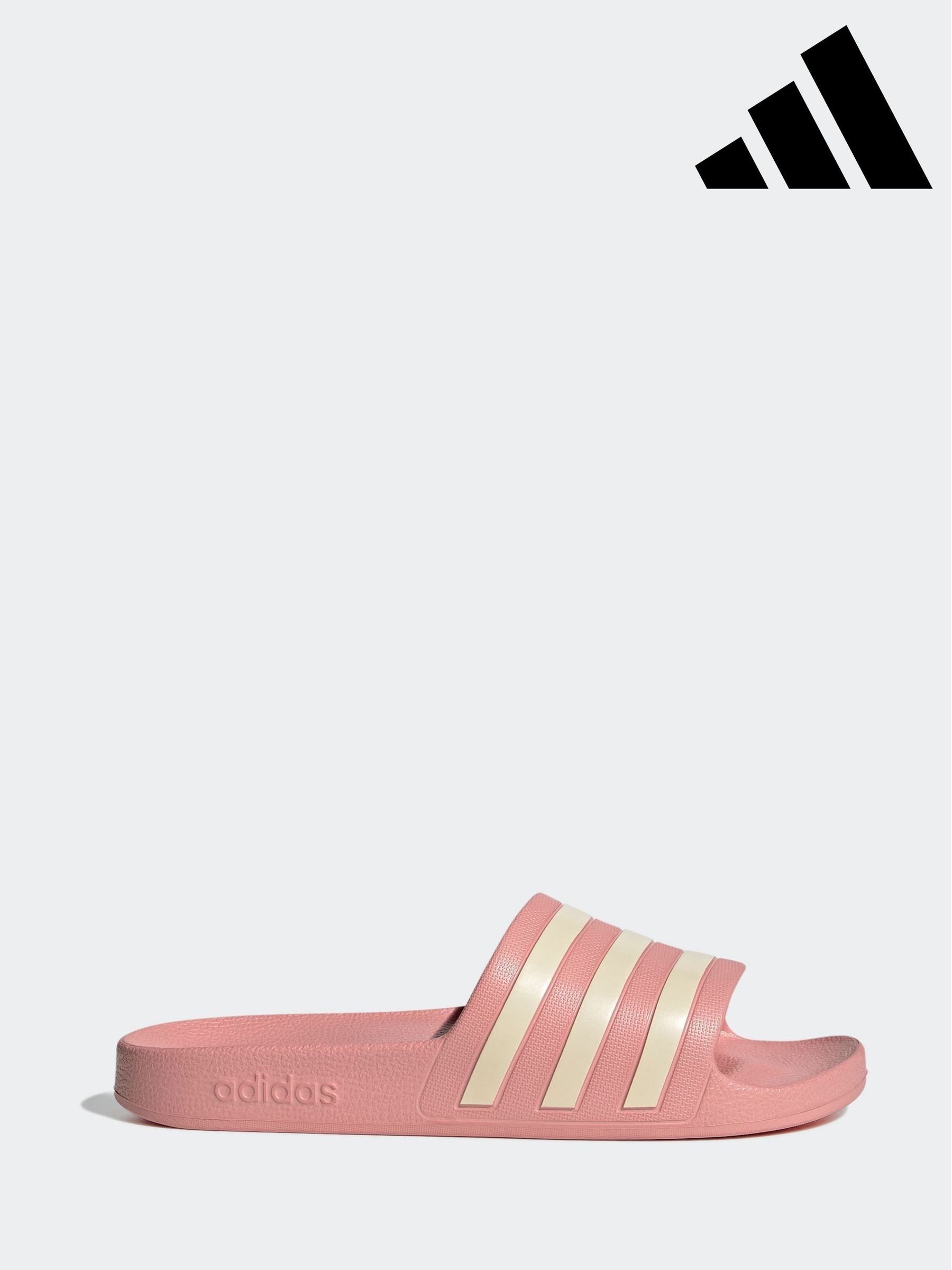 Women's Slippers Pink Adidas Adilette Standard Footwear | Next Singapore