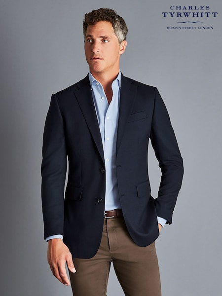 Charles Tyrwhitt Blue Proper Blazer Classic Fit Jacket (865983) | €286