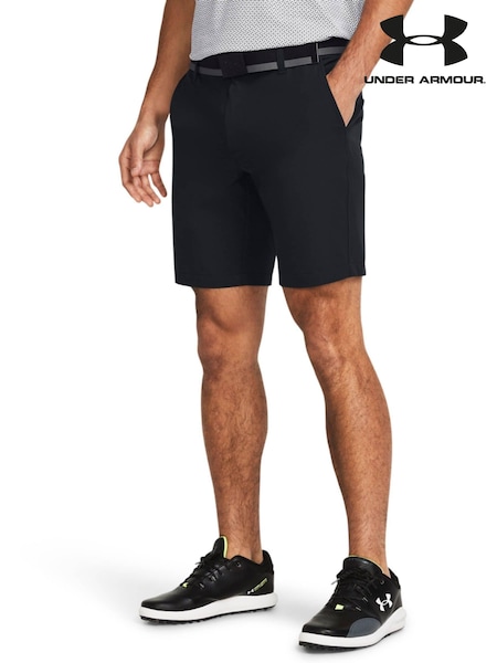 Under Armour Black Golf Drive Taper Shorts (867154) | AED291