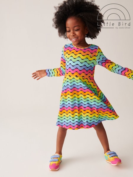 Little Bird By Jools Oliver Long Sleeve Skater Dress (867886) | ‏101‏₪ - ‏131‏ ₪