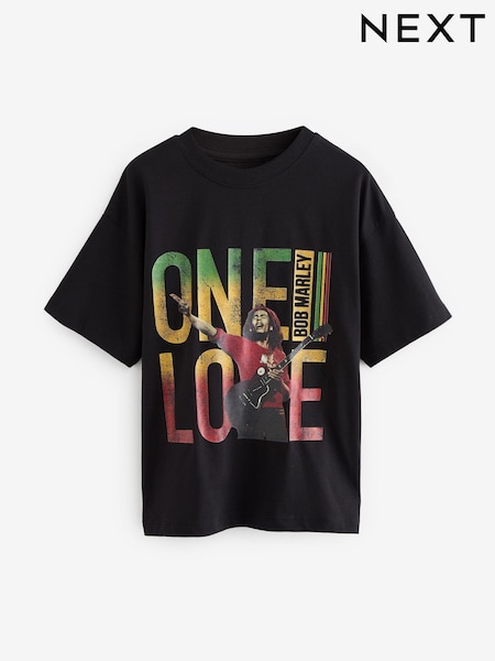 Multi 'One Love' Bob Marley License T-Shirt (3-16yrs) (869574) | €8 - €10
