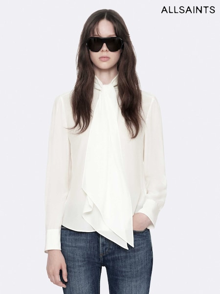 White - Allsaints Iris Shirt