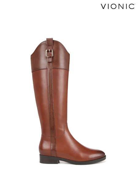 Vionic Leather Phillipa Knee High Boots (871147) | €191