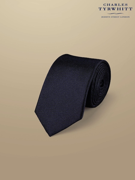 Charles Tyrwhitt Dark blue Silk Stain Resist Slim Tie (871350) | 2,103 UAH