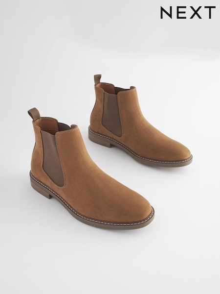 Tan Brown Chelsea Boots (872372) | $79
