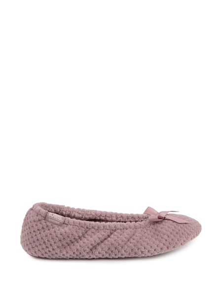 Totes Pink Isotoner Popcorn Slippers (872580) | €11