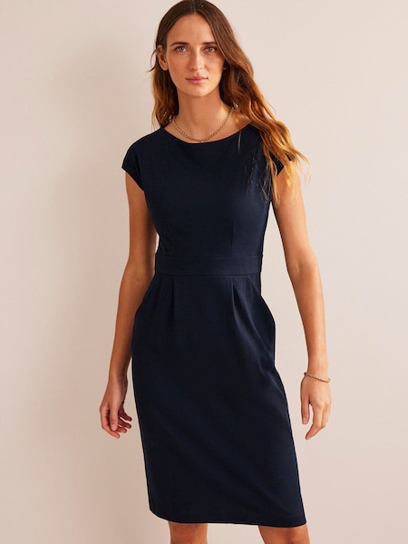 Albastru negru - Rochie din Jersey Florrie Boden 100% bumbac (872820) | 280 LEI