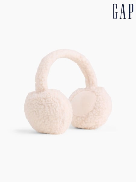 Cream - Gap Sherpa Earmuffs