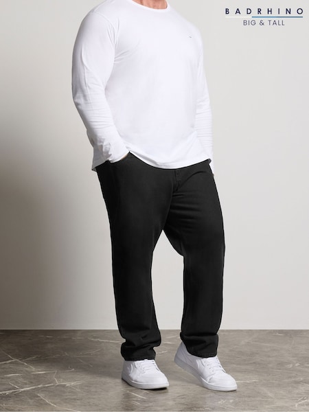 Black - Regular Badrhino Big & Tall Rigid Jeans