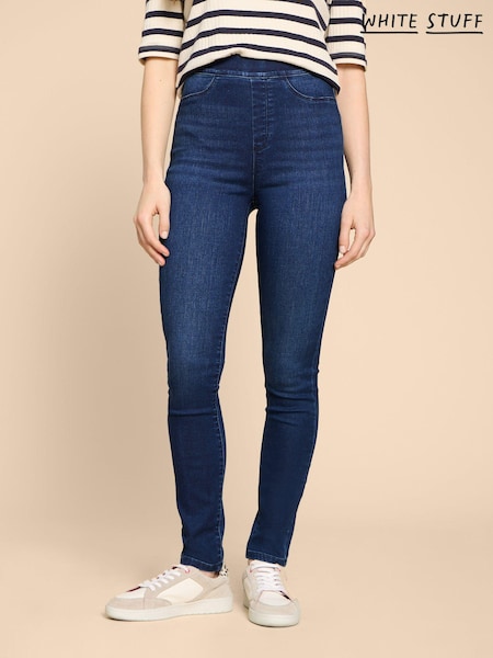 White Stuff Navy Blue Janey Jeggings (874292) | €64