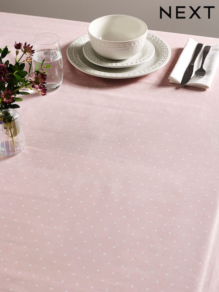 Pink Wipe Clean Table Cloth (874560) | €18 - €25