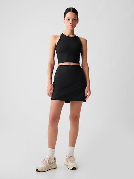 Черный - Gap Cropped Sports Bra Tank Top (874567) | €33