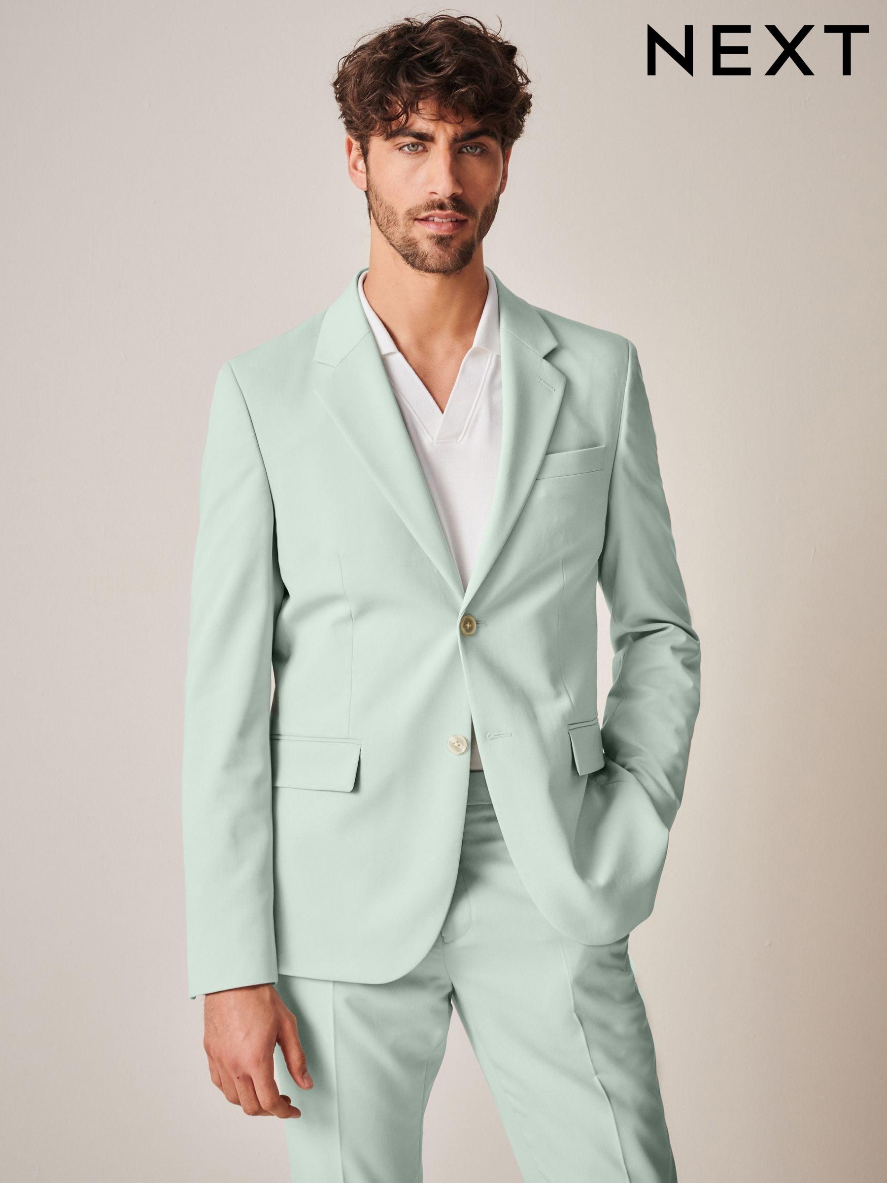 Next mens skinny suits 2025