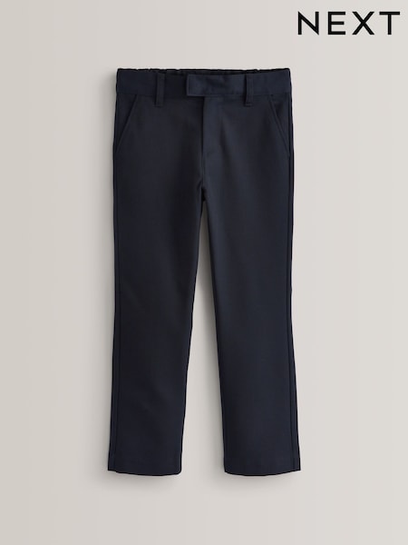 أزرق داكن - School Formal Slim Trousers (3-17yrs) (875110) | ‏48 ر.س.‏ - ‏95 ر.س.‏