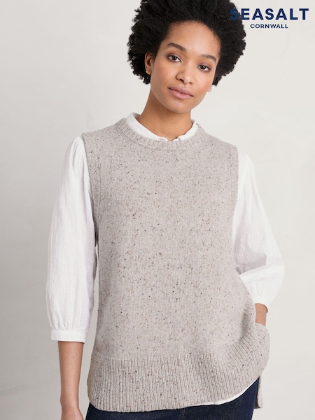 Seasalt Cornwall Natural Coupling Vest (875155) | €39