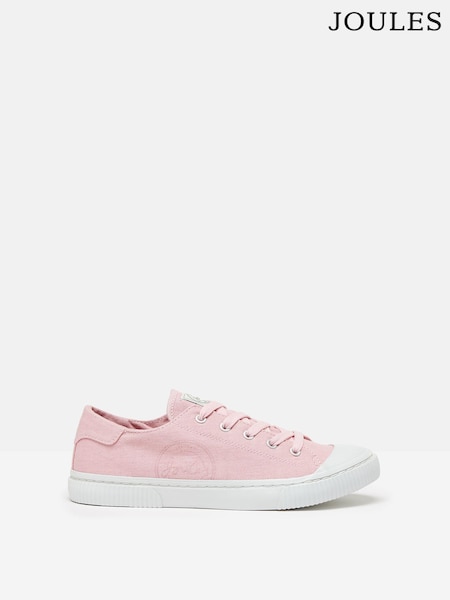 Joules Coast Pink Canvas Pumps (875292) | R$ 365