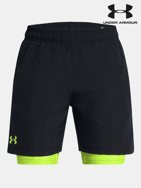 Under Armour Black Woven 2-in-1 Shorts (875494) | €21