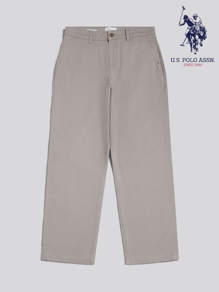 Neutralna boja - Regular U.s. Polo Assn. Relaxed Fit Stretch Chinos