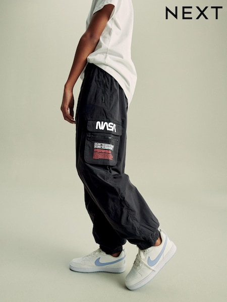 Black NASA Cargo Trousers (3-16yrs) (875697) | 59 QAR - 74 QAR