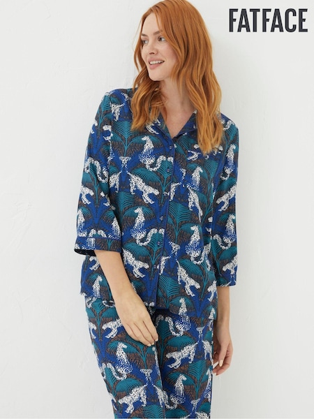 FatFace Blue Snow Leopard Nightshirt (875929) | €12