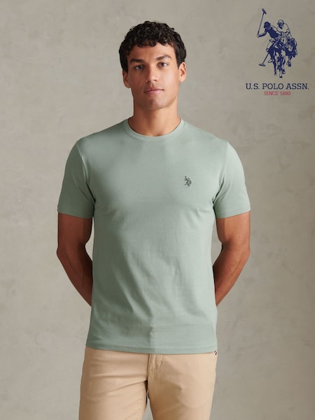Green - Regular U.s. Polo Assn. Double Horsemen T-shirt