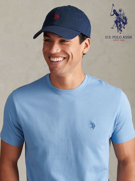 Bleu - Regular U.s. Polo Assn. Washed Casual Cap