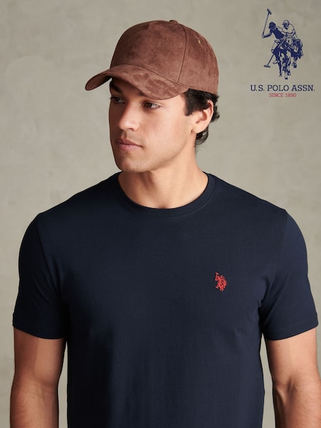 Marrón - Regular U.s. Polo Assn. Suede-effect Baseball Cap