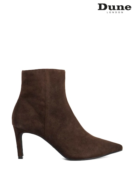 Brown - Dune London Obsessively Ankle Boots